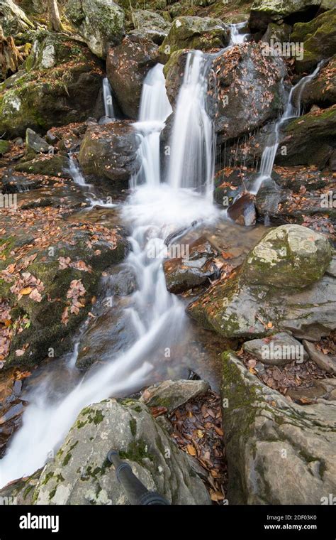 Dark Hollow Falls In Autumn In Shenandoah National Park Blue Ridge