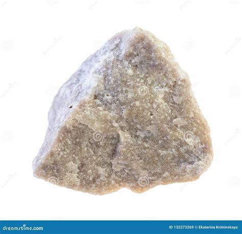 Raw Dolomite Stone On White Stock Image Image Of Geology Piece