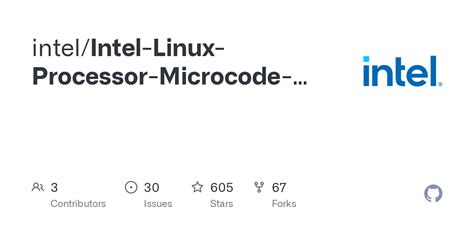Github Intelintel Linux Processor Microcode Data Files Guide Ami