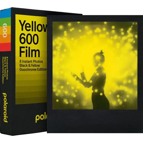 Polaroid 600 Duochrome Film Black And Yellow Edition Fotoeshopcz