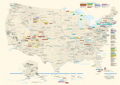 Updated Map Of All National Parks Adventure Rider