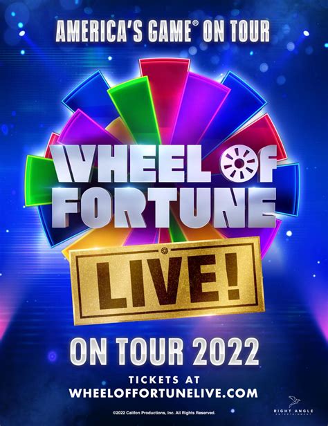 Wheel Of Fortune Live Announces 60 Date Tour 2022