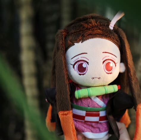 Demon Slayer Nezuko Plush 923cm Nezuko Kamado Plushie Doll With 20cm