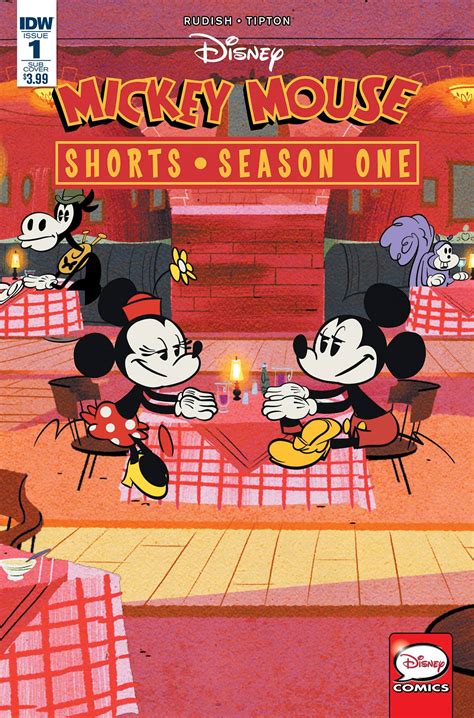 Mickey Mouse Shorts Season One 1 Subscription Cover Fresh Comics