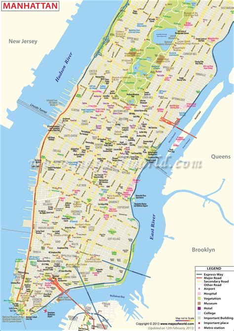New York Tourist Map Manhattan Tourism Company And Tourism