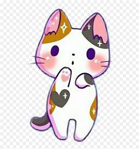 Kawaii Cute Cat Kitten Cats Catlove Report Cute Cat Love Cartoon Hd