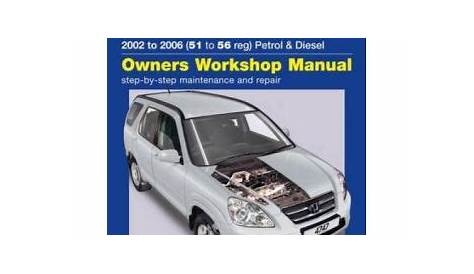 Honda CR-V Owners Workshop Manual - [Version Originale] Unknown - poche