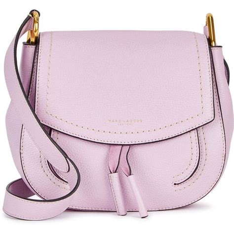 Marc Jacobs Maverick Lilac Leather Shoulder Bag Sar Liked On Polyvore Featuring B