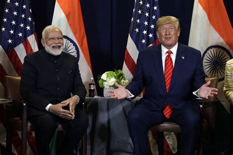 The Latest Trump Suggests ‘father Of India Title For Modi The Washington Post
