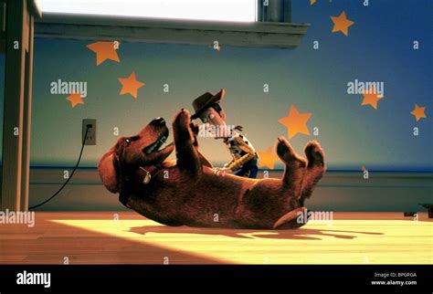 Woody Der Hund Buster Toy Story 2 1999 Stockfotografie Alamy
