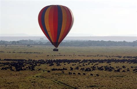 Masai Mara Hot Air Balloon Safari Touring With Trailfinders