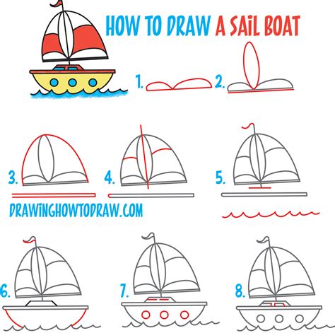 Https://tommynaija.com/draw/how To Draw A Boat Cartoon