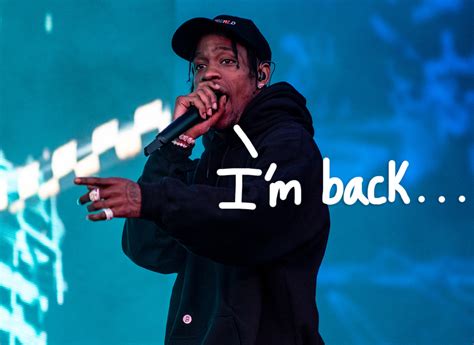 Travis Scott Performs For The First Time Since Astroworld Festival