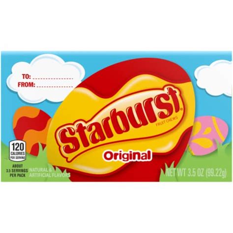 Starburst Easter Original Fruit Chews Chewy Candy Theater Box 35 Oz