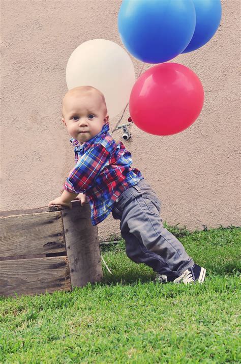 Adorable First Birthday Photo Shoot For A Handsome Boy
