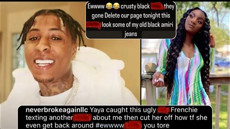 Nba Youngboy Goes Off And Clowns His Bm Yaya Friend Her Brother Responds