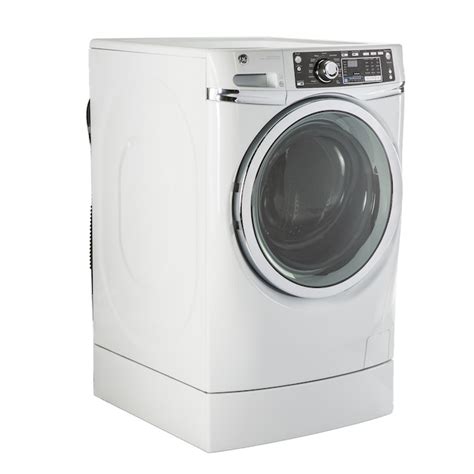 ge 4 9 cu ft high efficiency front load washer white energy star in the front load washers