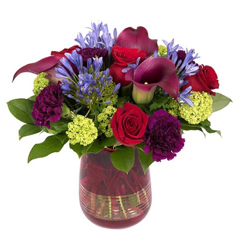 Put your mind at ease, our flowers and plants are always professionally wrapped and delivered by people that care. Wine and Roses Anniversary Flowers - Toronto Flower Delivery