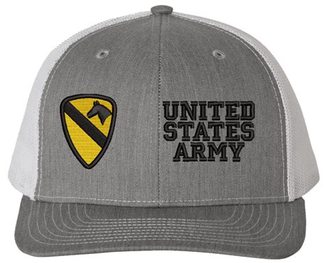 1st Cavalry United States Army Split Cap
