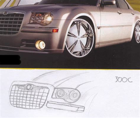 Chrysler 300c Sketch By Onewingedangel800 On Deviantart