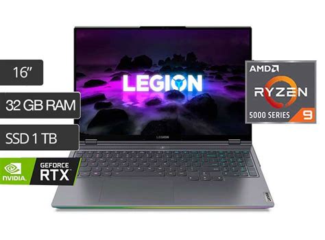 Laptop Lenovo Legion 7 Ryzen 9 32gb Ram 1tb Ssd 16 Knasta Perú