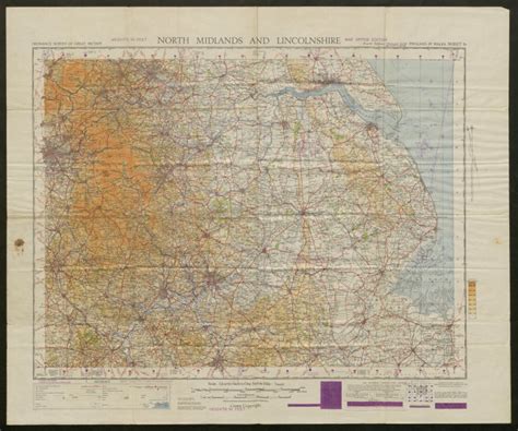 Ordnance Survey Of Great Britain War Office Edition Military System