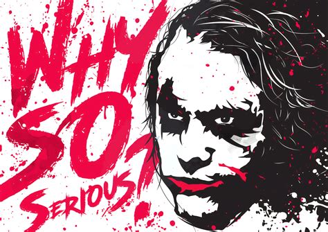 Why So Serious Digital Art K Wallpaper Hd Superheroes Wallpapers K