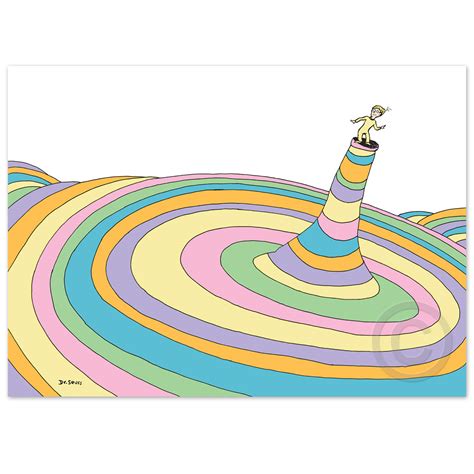 Oh The Places You Ll Go Cover Illustration Deluxe The Art Of Dr