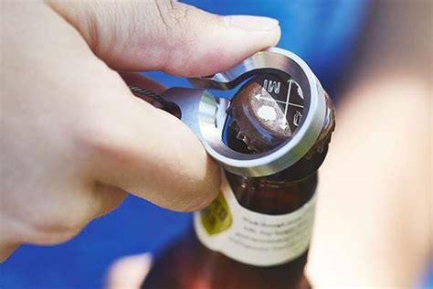 Grovemade Key Ring Boasts Sleek Design And Integrated Bottle Opener