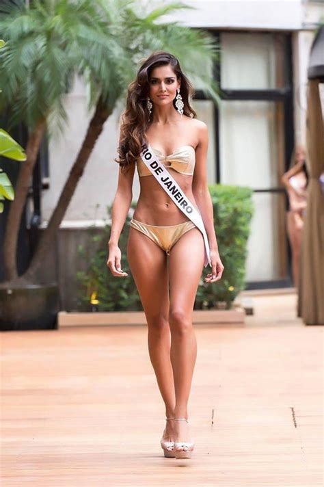Nathalia Pinheiro Contestant For Miss Brazil 2015 In Swimsuit