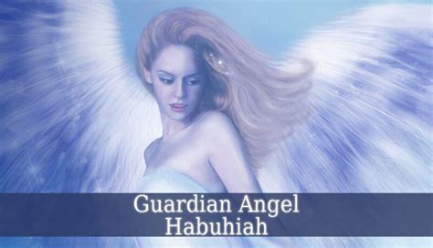 Guardian Angel Habuhiah Healing Angel Guardian Angel Guide In