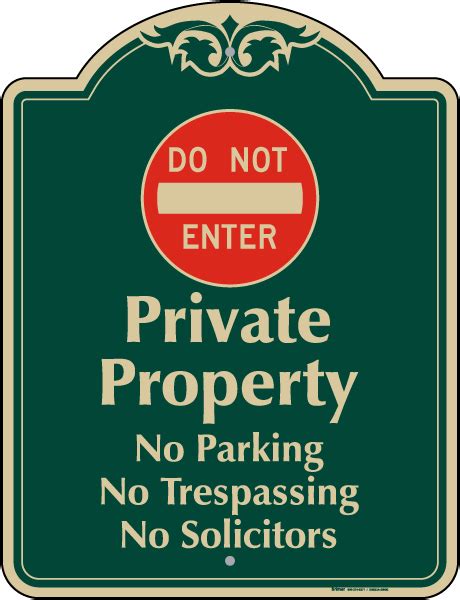 Private Property Do Not Enter Sign Get 10 Off Now