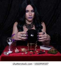 Psychic Crystal Ball Tarot Cards Stock Photo Shutterstock