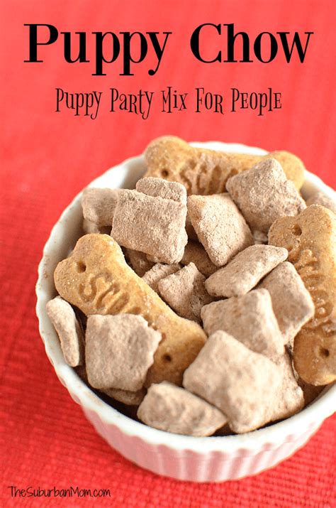Pour the melted mixture over the rice chex and stir until they are all well coated. Puppy Chow Chex Mix Recipe To Celebrate The Secret Life Of ...