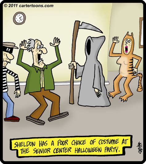 Senior Halloween Party By Cartertoons Media And Culture Cartoon Toonpool