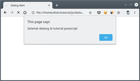 Tutorial Javascript 05 Jendela Dialog