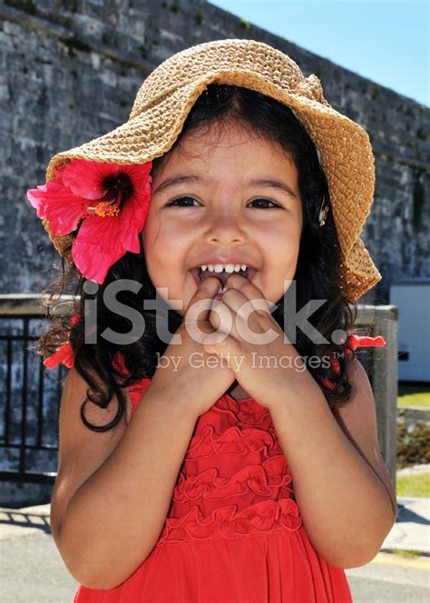 Smiling Island Girl Stock Photo Royalty Free Freeimages