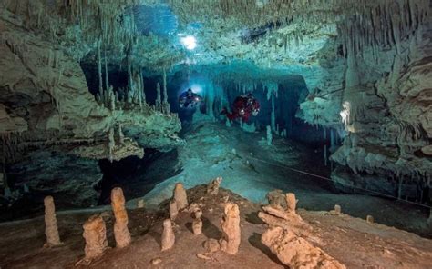 Worlds Largest Underwater Cave System Discovered In Mexico Destinasian