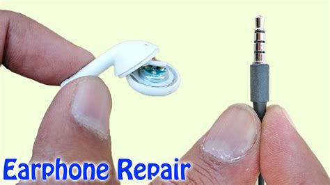 how to fix repair earphone headphone hands free speaker jack at home tips of the day howtofix