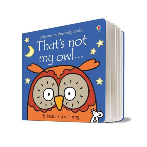 Thats Not My Owl Usborne Touchy Feely Board Books By Fiona Watt Lowplex