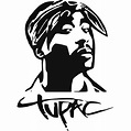 Tupac (2pac) | Arte de silhueta, Ilustrações gráficas, Desenhos zumbis