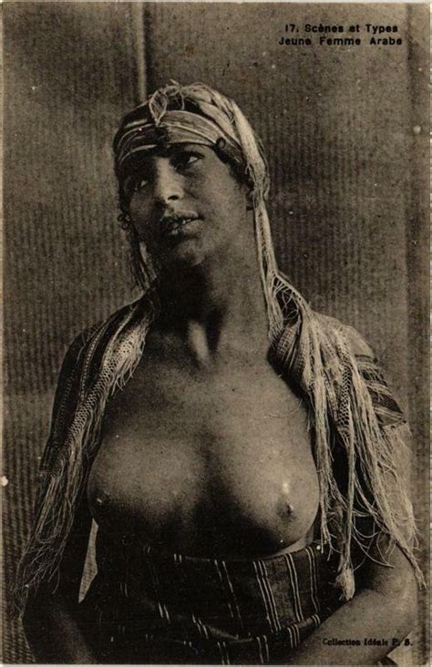 Pc Cpa Jeune Femme Arabe Scenes Et Types Female Ethnic Nude A