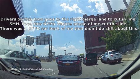 Driving In New York City NYC June 29th FDR Drive South Bound