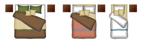 Rendered floor plans in autocad. CAD Blocks - Color | Furniture: BEDS - TYPE 1