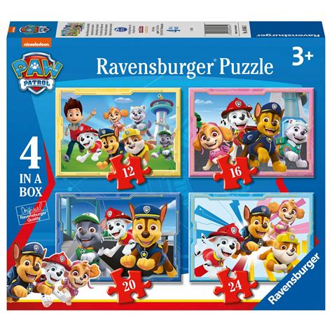 Ravensburger 4 In A Box Puzzle Paw Patrol 03065 Toys Shopgr