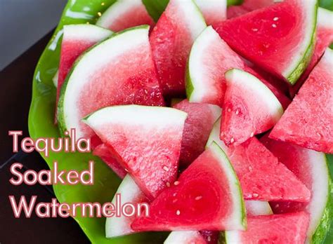 Tequila Soaked Watermelon Recipe