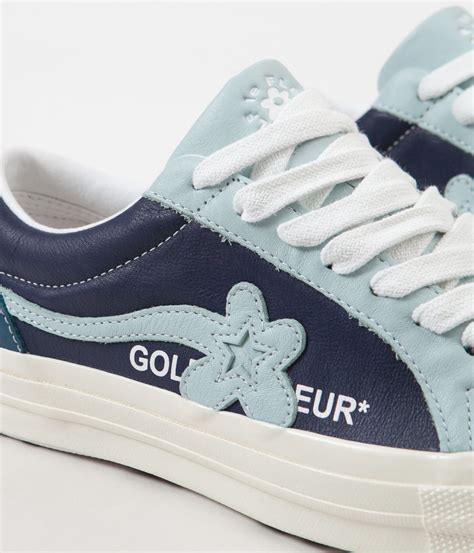 Converse Golf Le Fleur Ox Shoes Barely Blue Patriot Blue Egret Always In Colour
