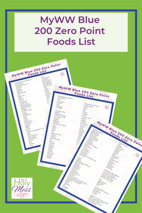 Only 100 zero point foods. Pin on Weight watcher shopping list