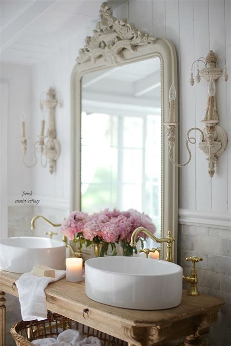 Elegant French Cottage Bathroom Renovation Peek And Why I Am