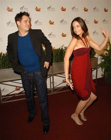 TBT Emily Blunt and Michael Bublé